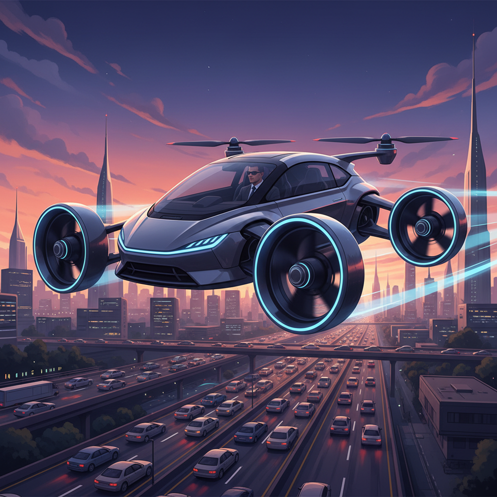 Tesla's Flying Car