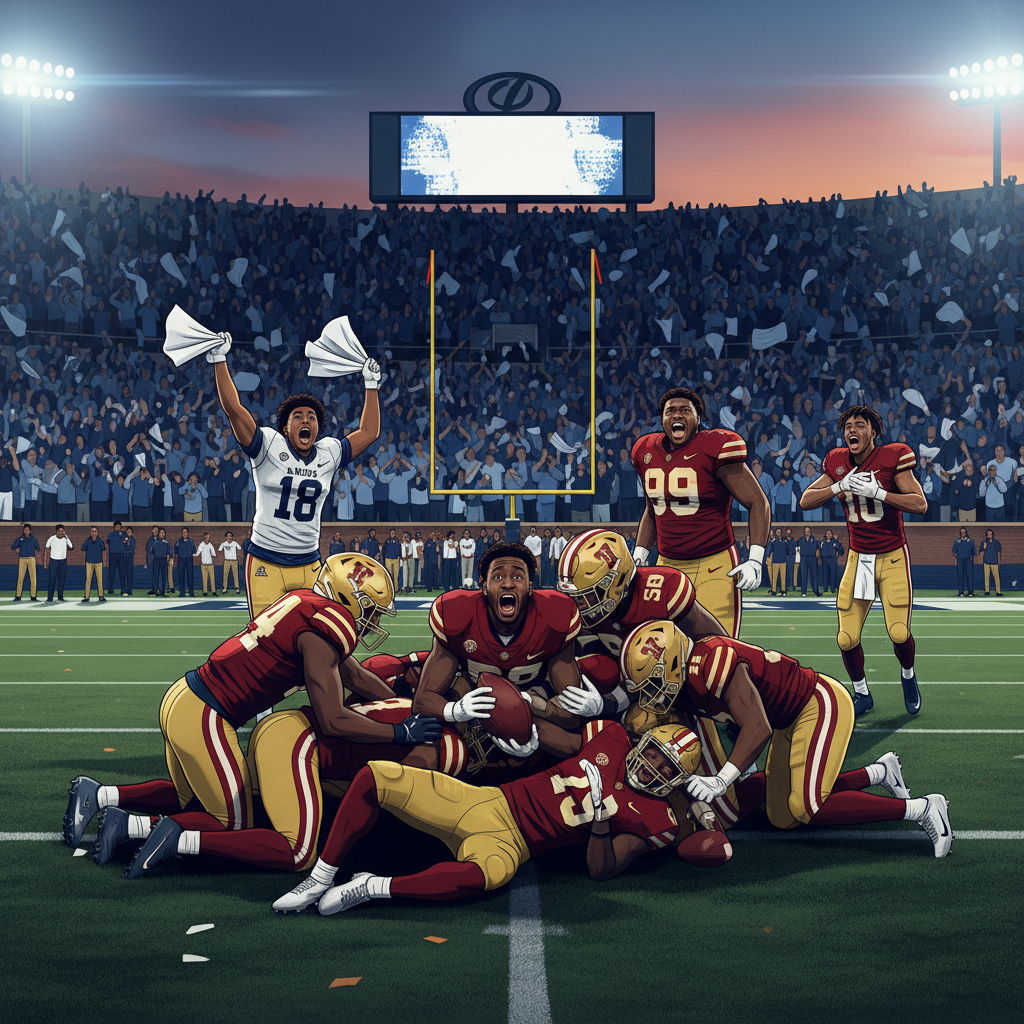 Nail-biting Upset